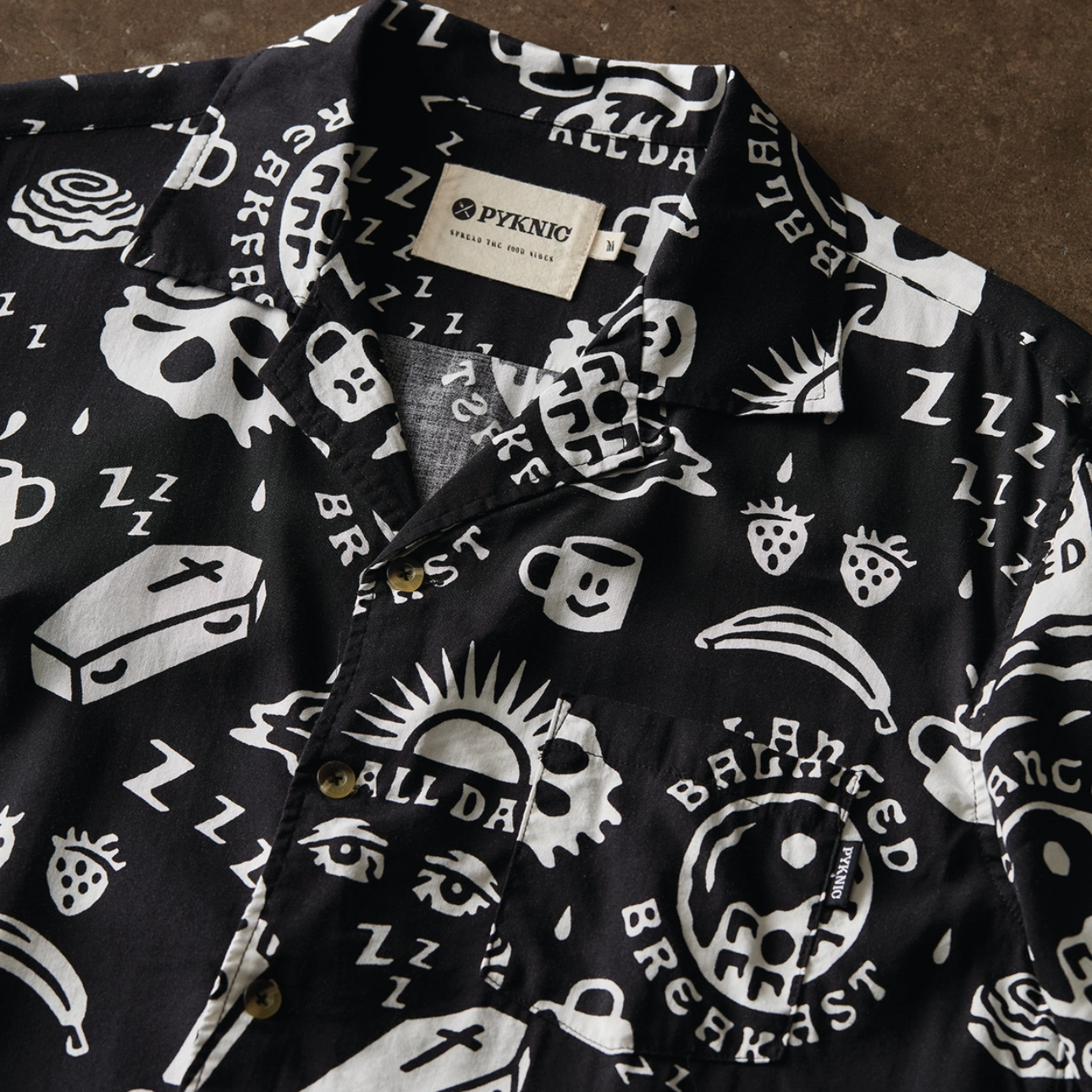 Pyknic Dead Tired Button Down