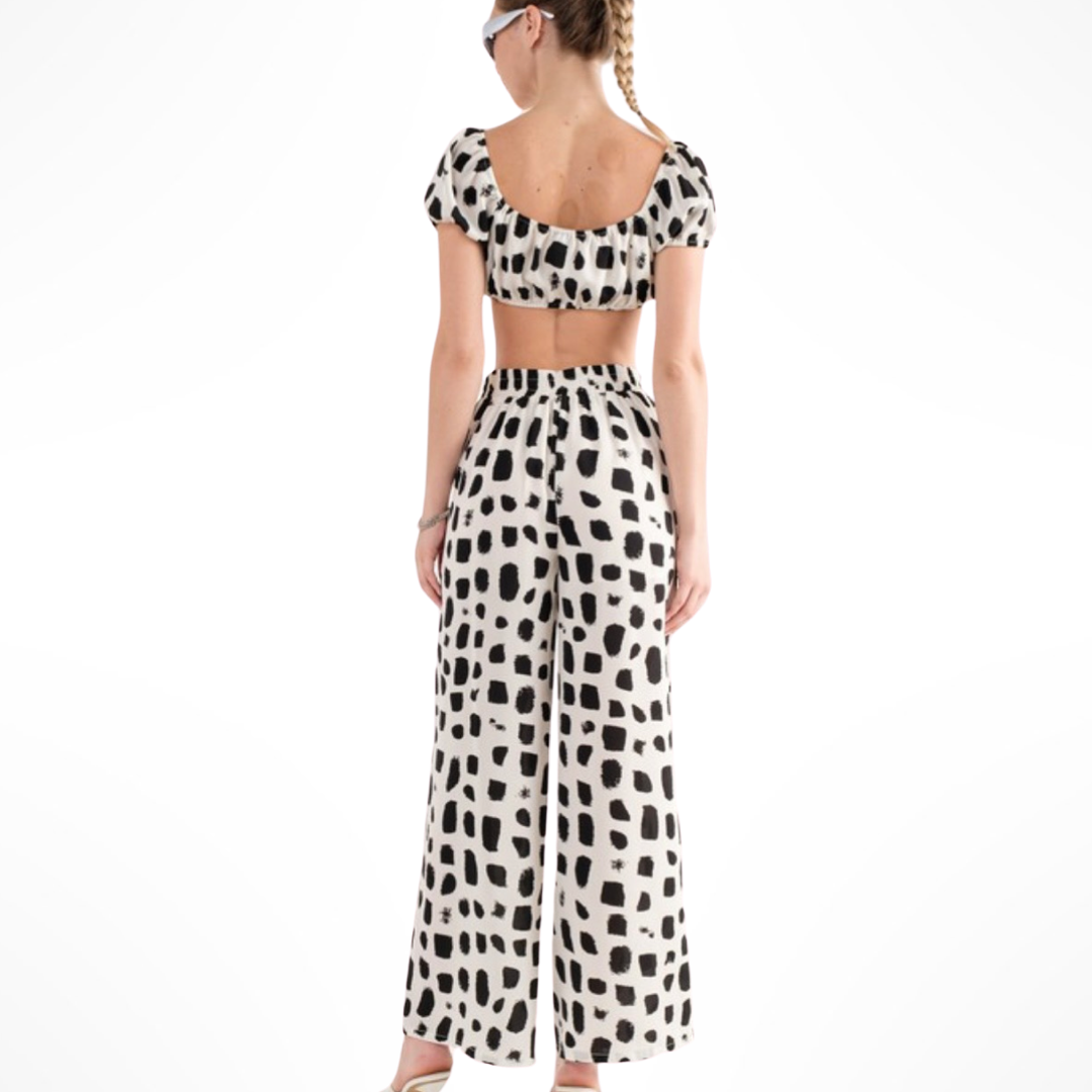 White Speckled Trouser