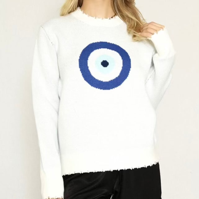 Evil Eye Sweater