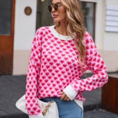 Heart Knit Sweater