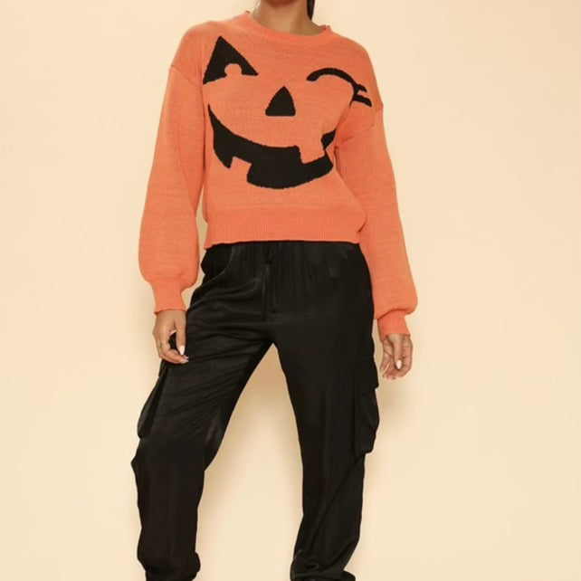 Jack-o-lantern Sweater