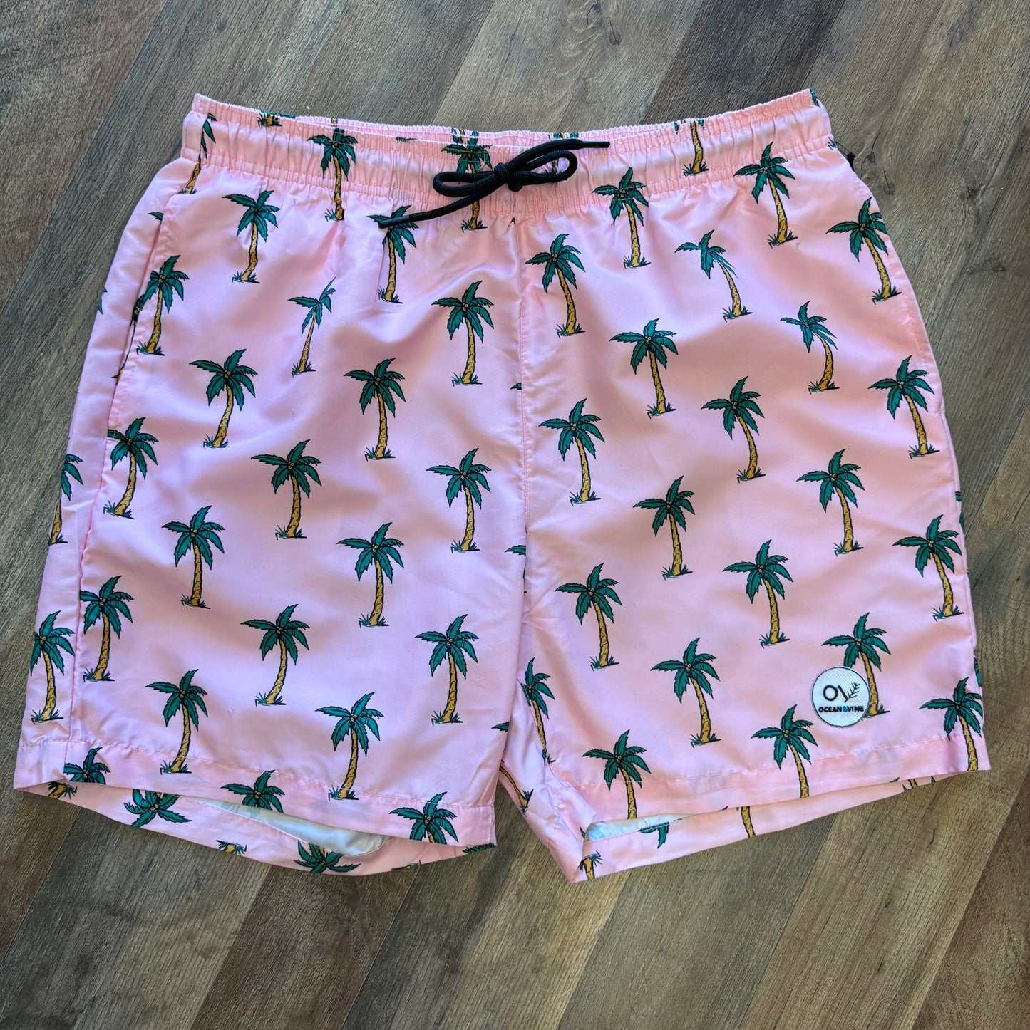 Pink Coconut Swim Trunks