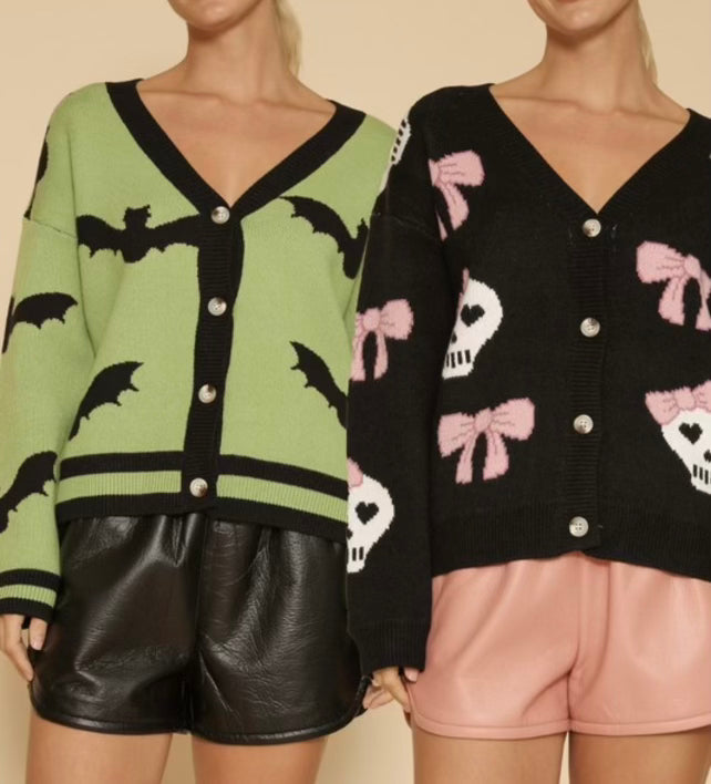 Skull Cardigan