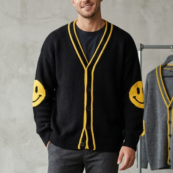 Smiley Cardigan
