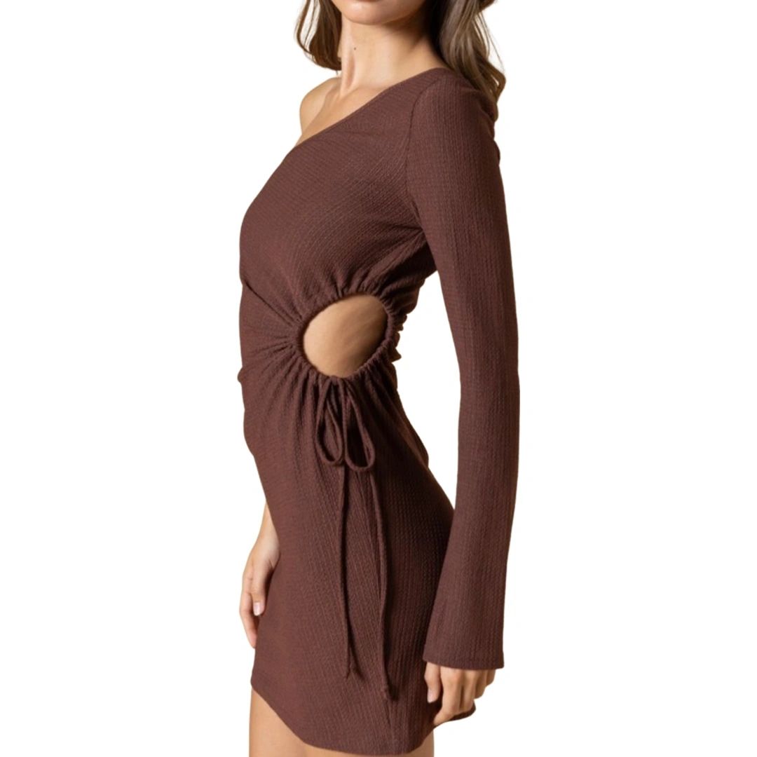 Mocha Mini Dress