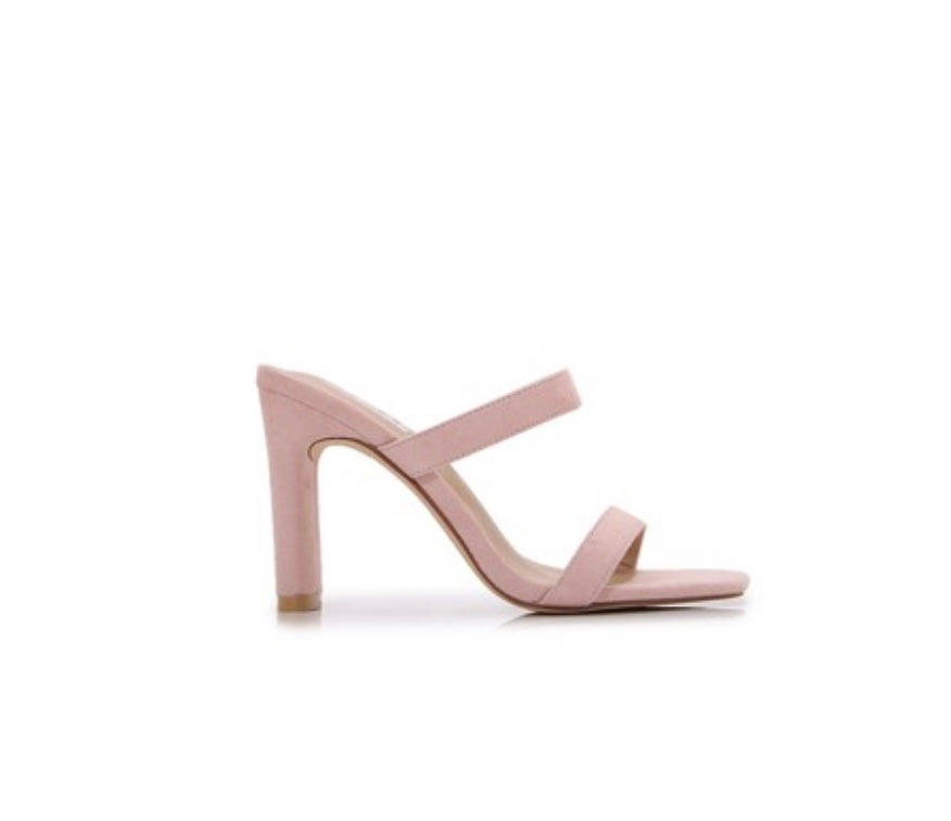 Strappy Heel (Blush)