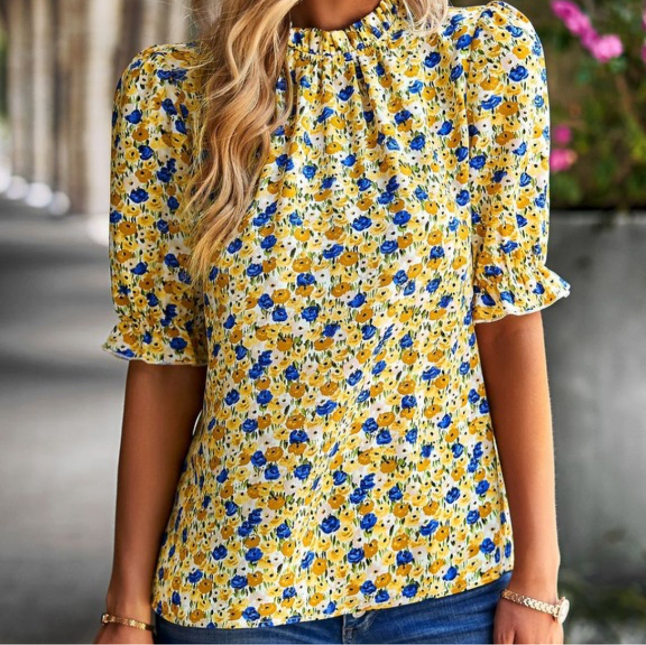 Yellow Daisy Top