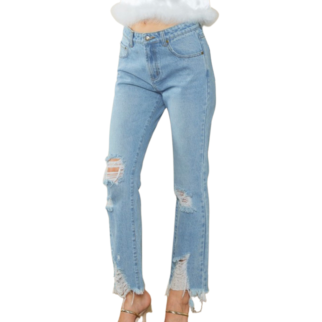 Classic Cut Straight Leg Jeans