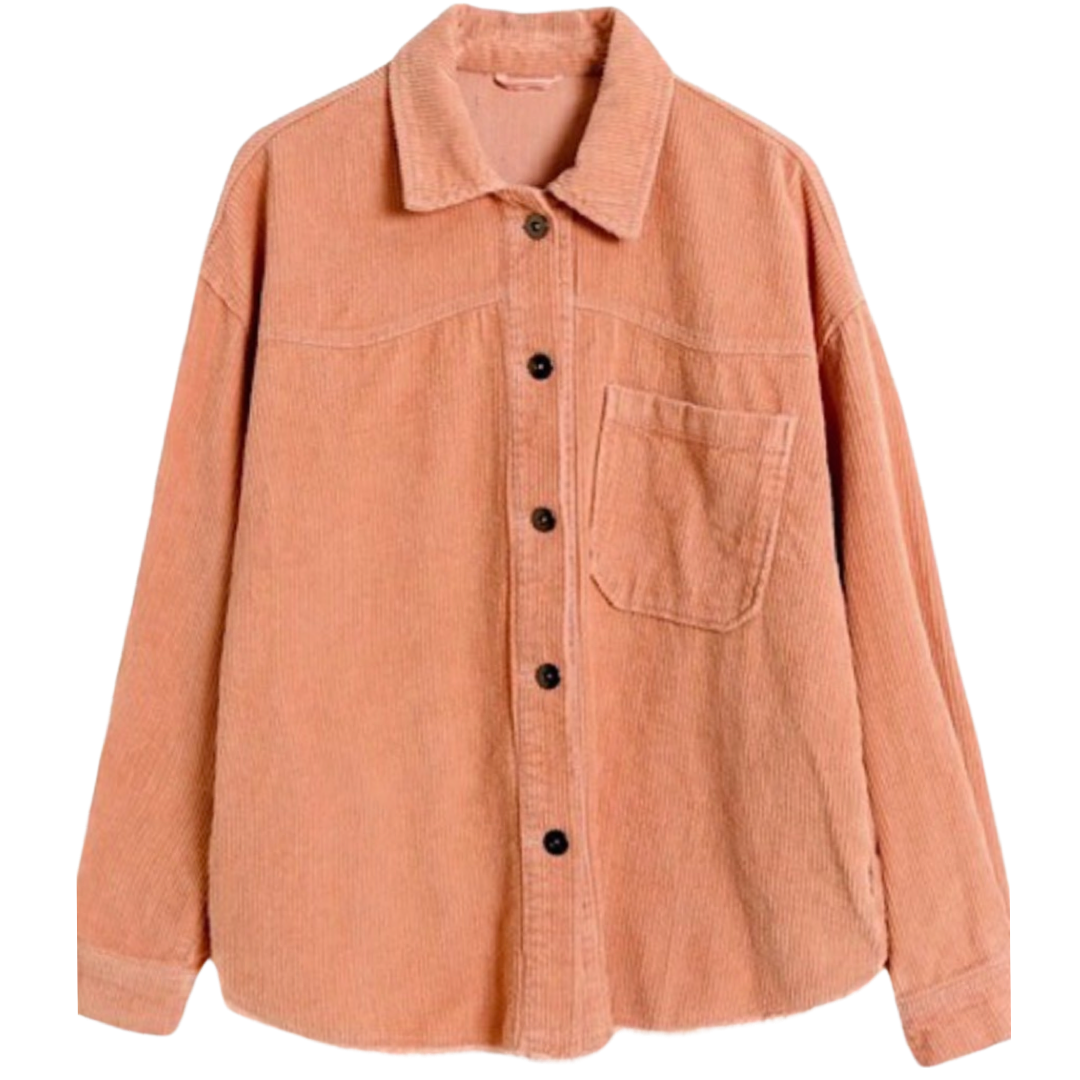 Corduroy Jacket (Peach)