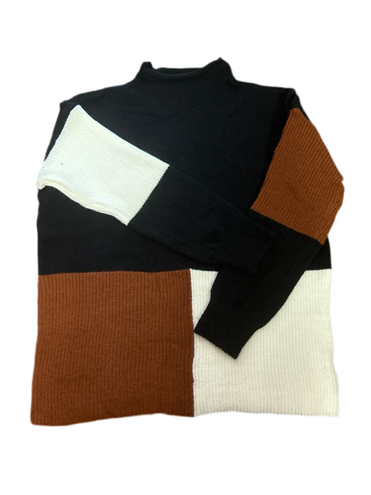 Mock Neck Sweater (Black)