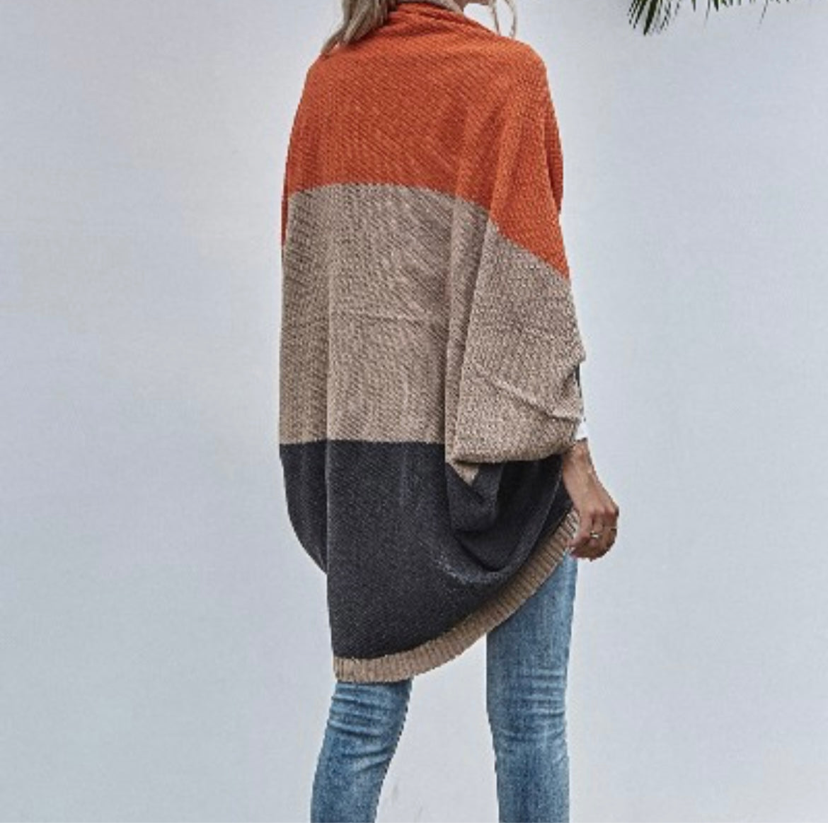 Colorblock Cardigan