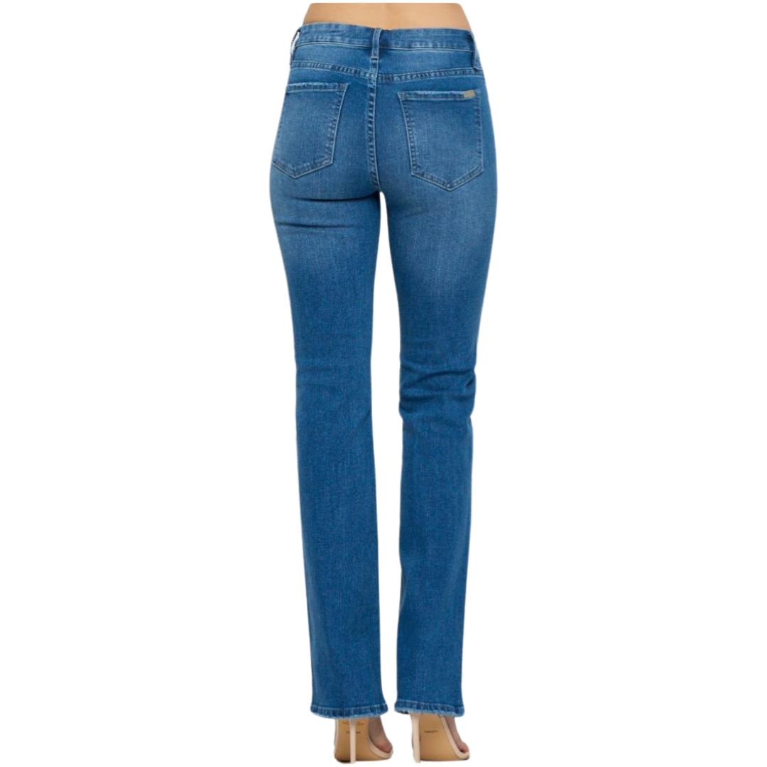 Mid Rise Bootcut Medium Wash Jeans