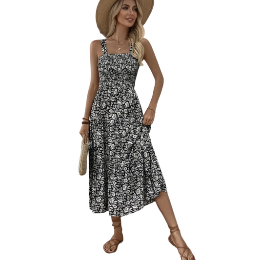 Square Neck Dress