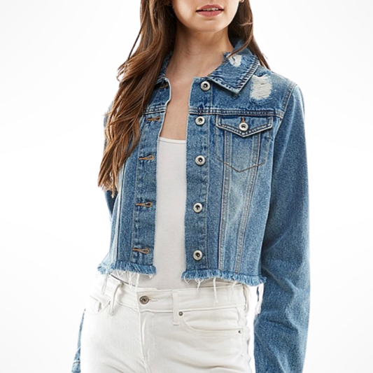 Girlish Denim Jacket