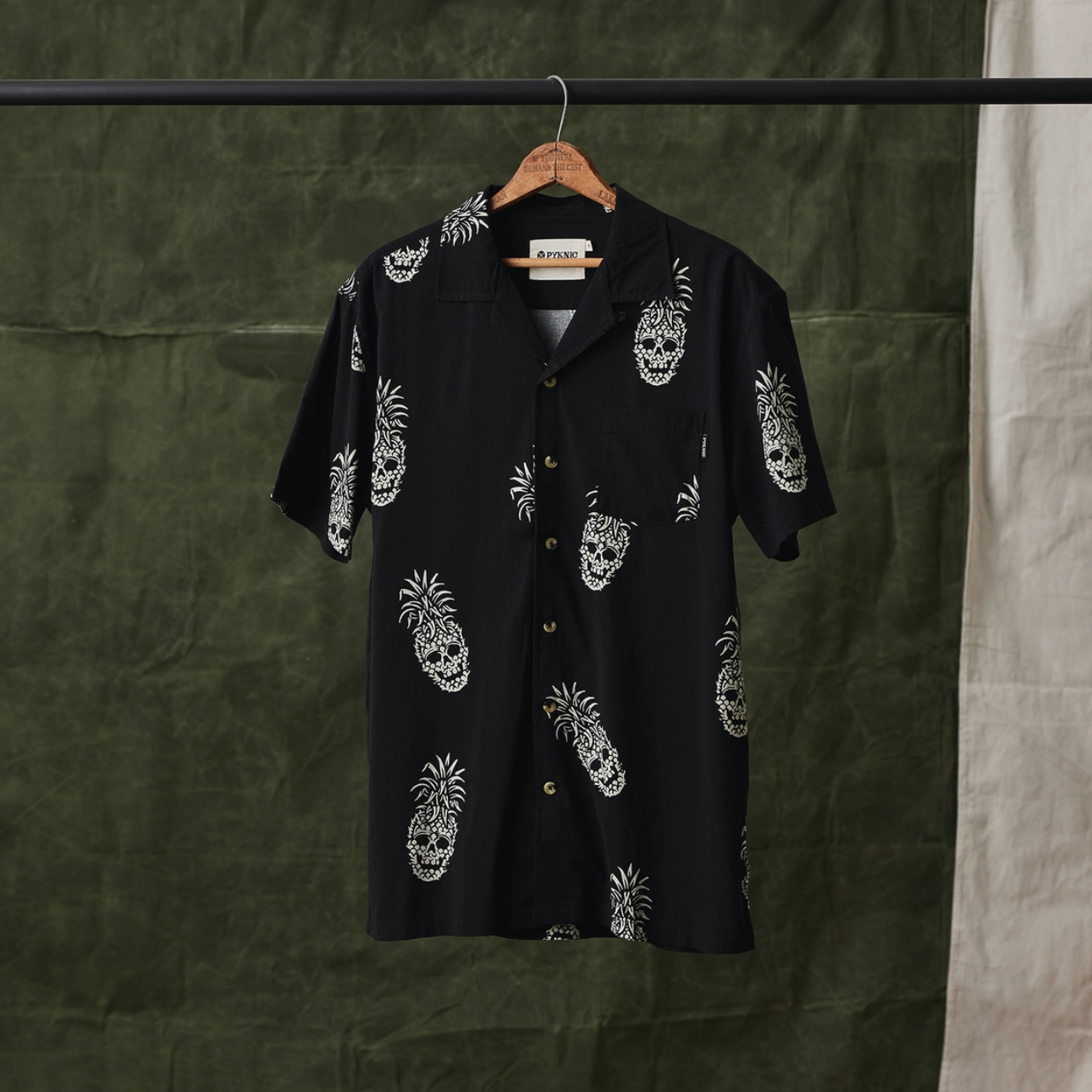 Pyknic Permanent Vacation Button Down