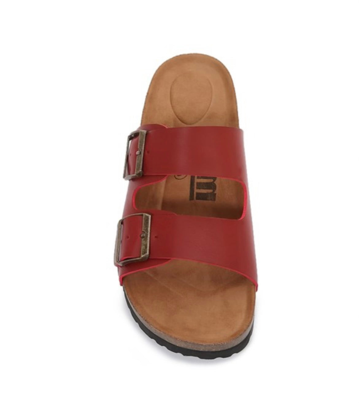 Double Strap Sandal (Red)