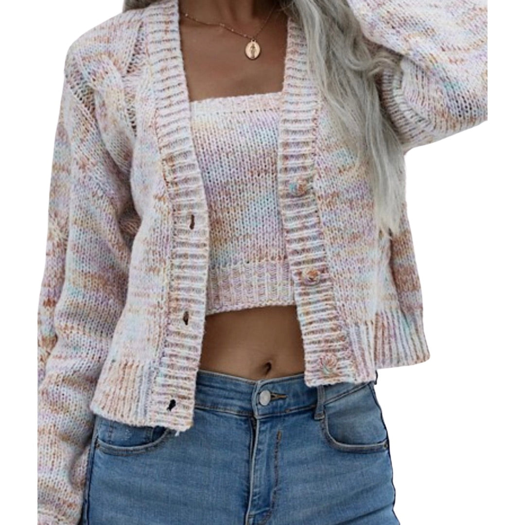 Cotton Candy Sweater Set