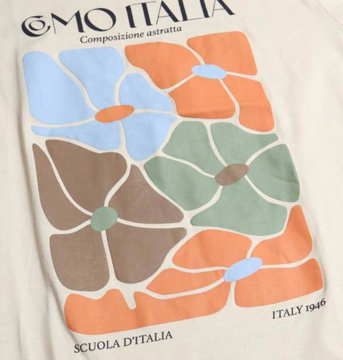 Como Italia Tee (Cream)