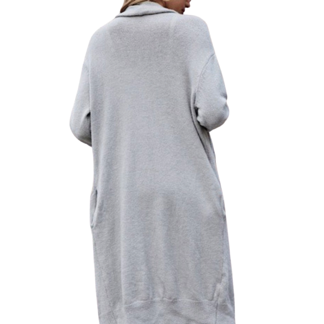 Oversized Cardigan (Gray)