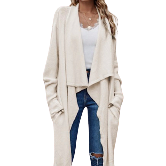 Oversized Cardigan (White)