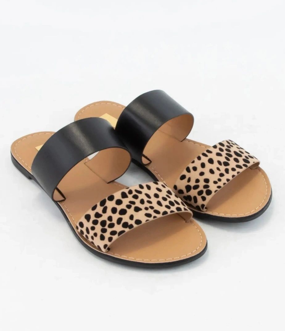 Leopard Sandal