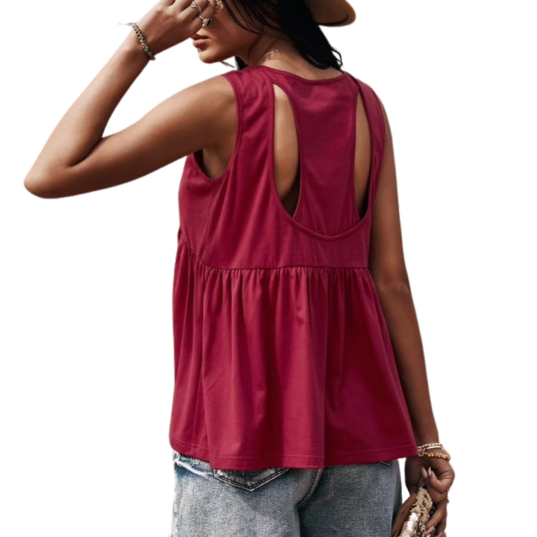 Babydoll Tank (Red)