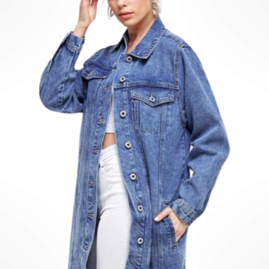 Taylor’s Version Denim Trench Coat