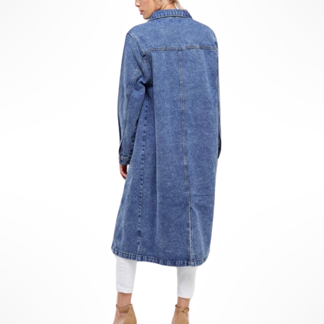 Taylor’s Version Denim Trench Coat