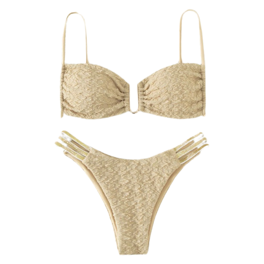 Nude Beach Bikini Set