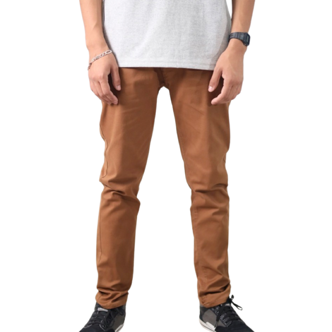 Slim Chino Pant (Brown)