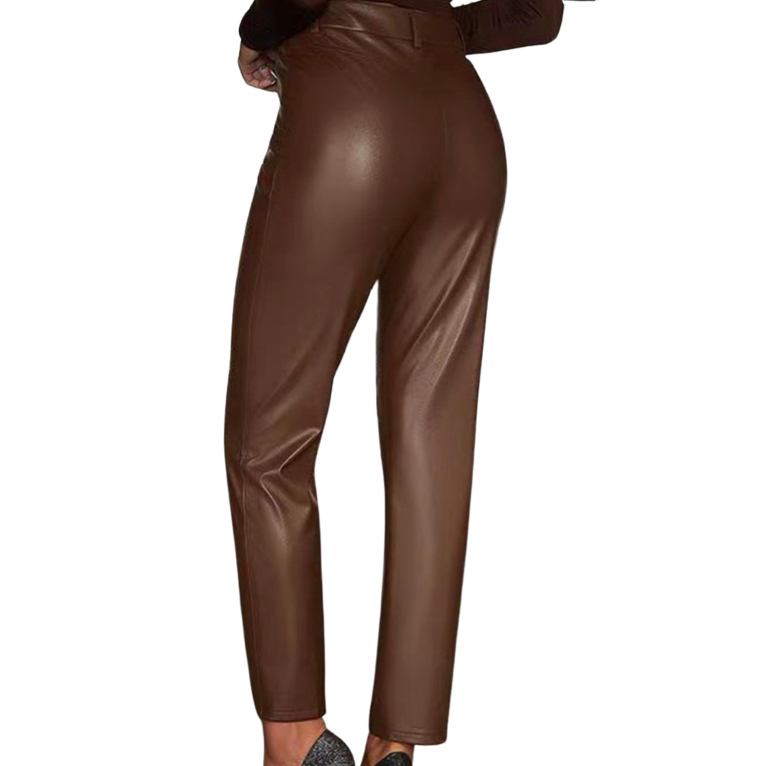 Leather Pants (Brown)