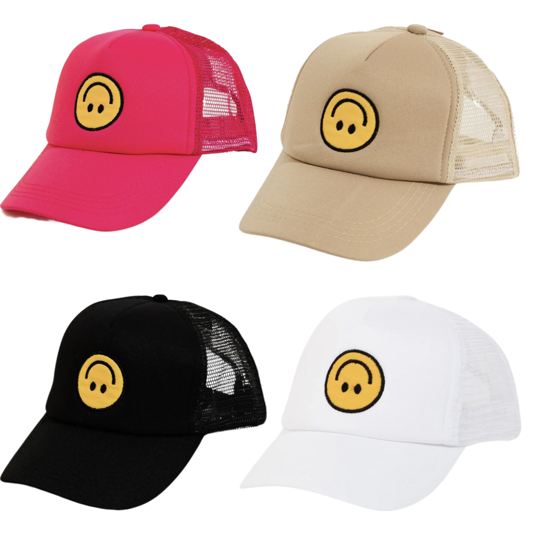 Smiley Trucker Hat