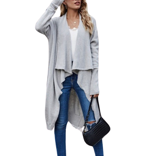 Oversized Cardigan (Gray)