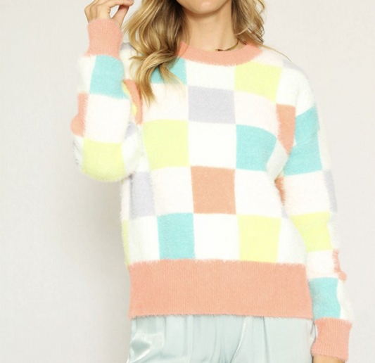 Pastel Fluff Sweater