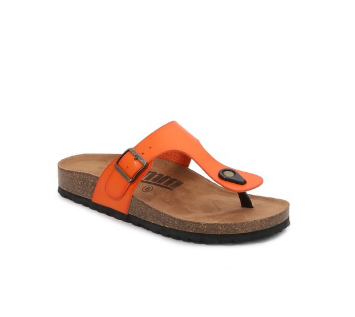 Thong Sandals (Orange)