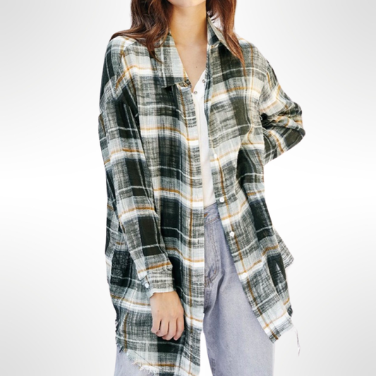 Plaid Kelsey Top