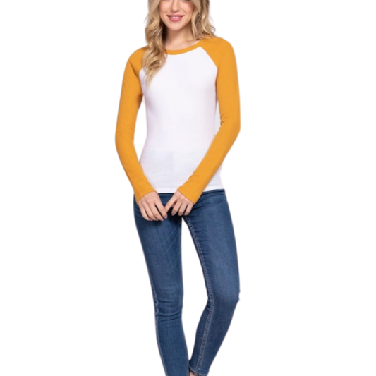 Yellow Thermal Top