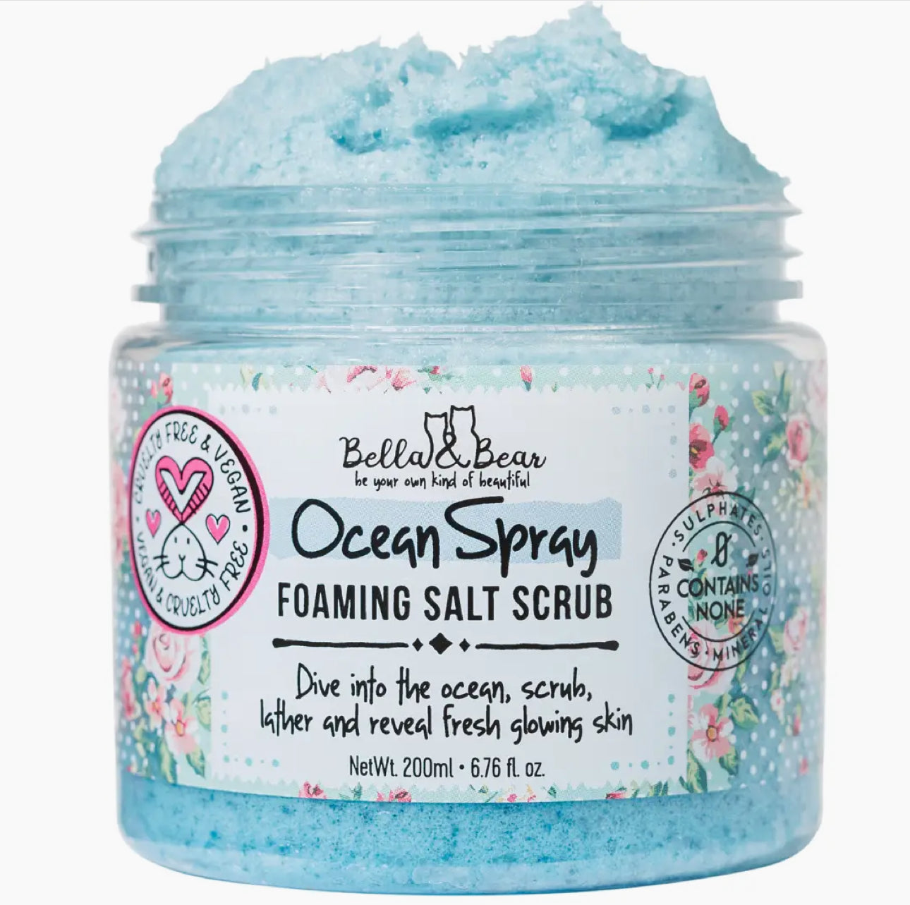 Foaming Salt Scrub
