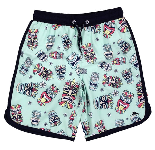 Tiki Swim Trunks