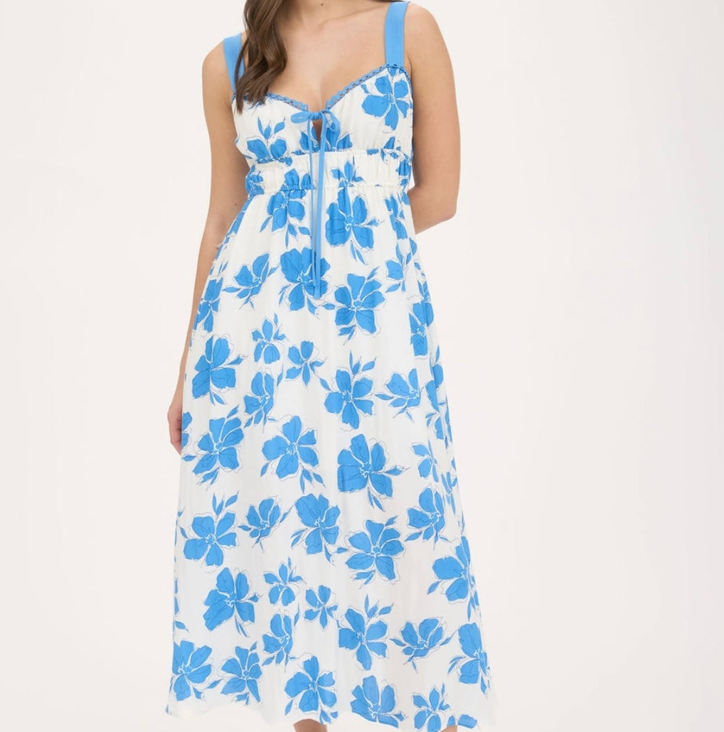 Floral Sweetheart Dress