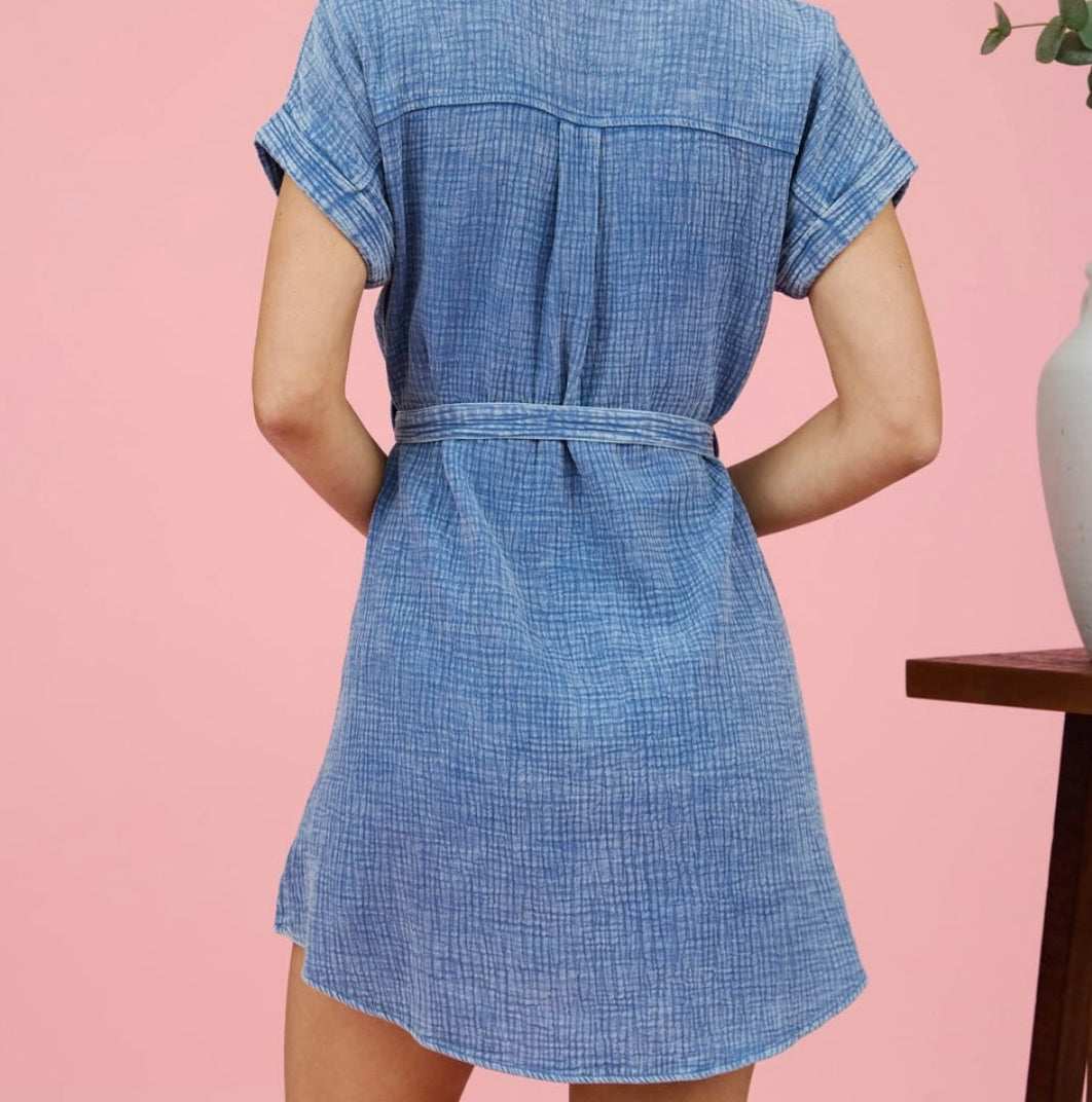 Denim Washed Dress