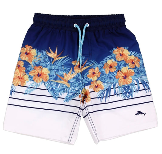 Hibiscus Swim Trunks