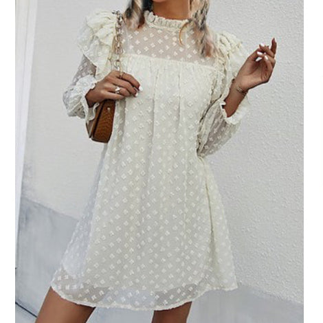 White Shift Dress