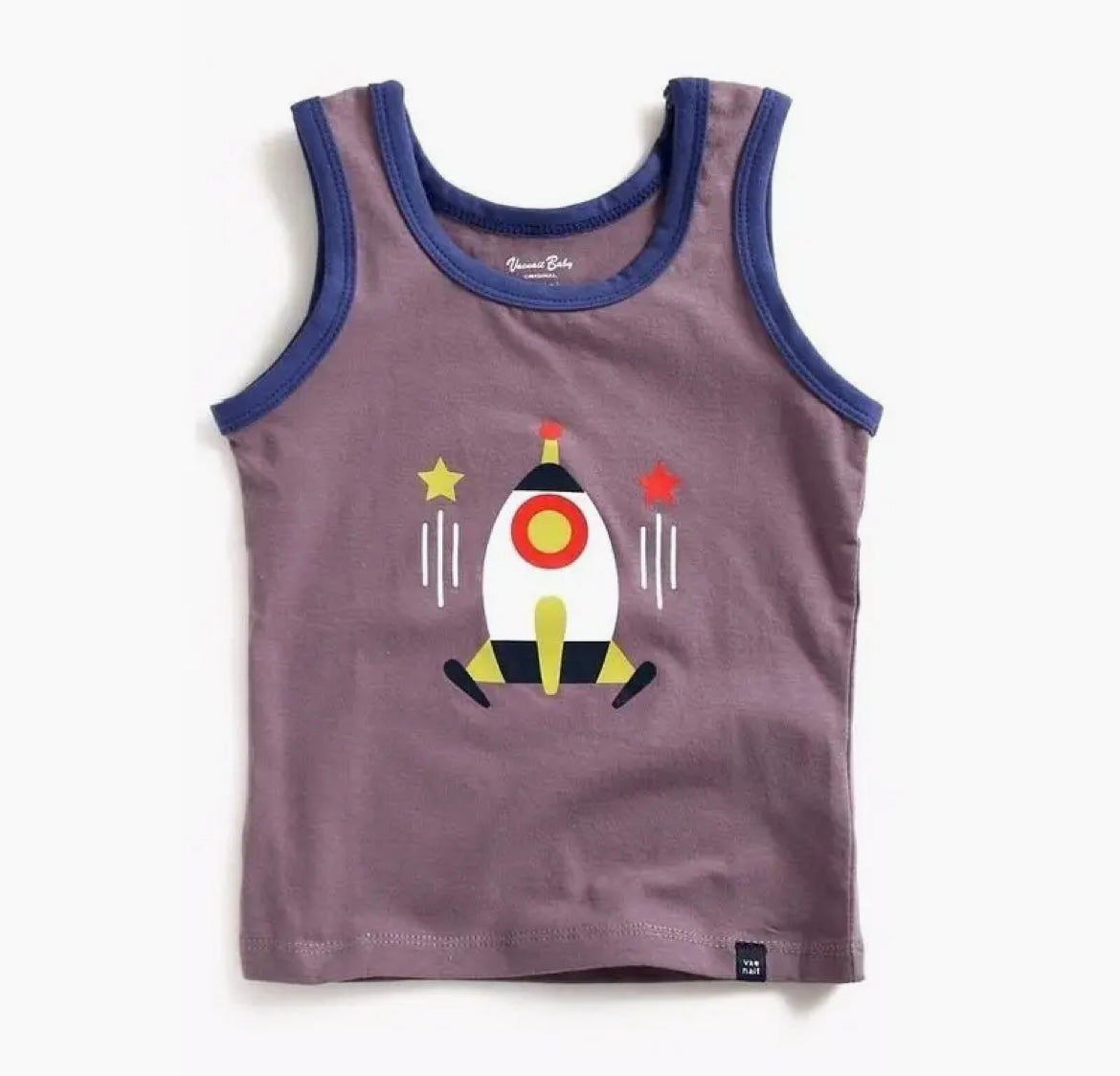 Gray Rocket Tank Top