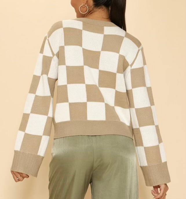 Chess Piece Sweater