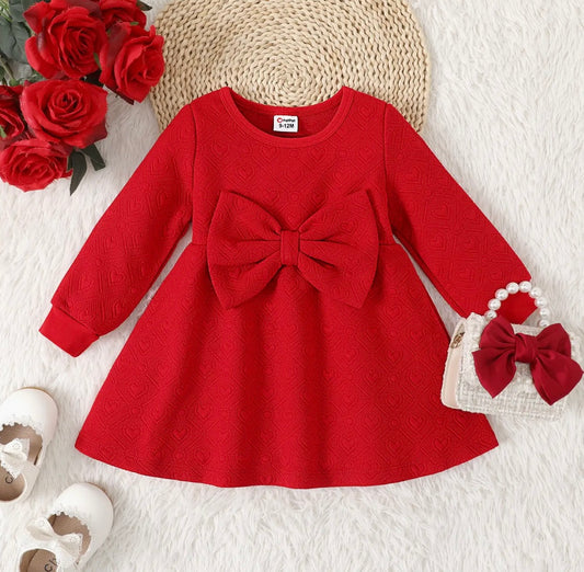 Red Bow Dress