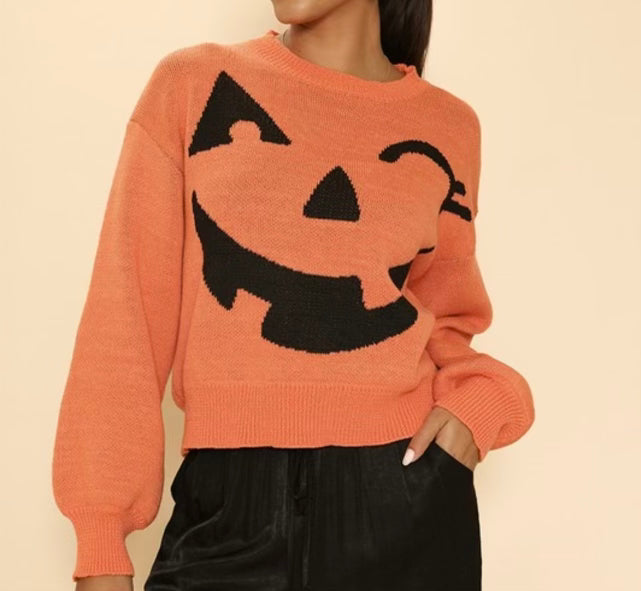 Jack-o-lantern Sweater
