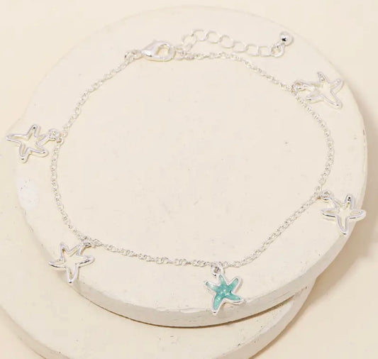 Starfish Anklet
