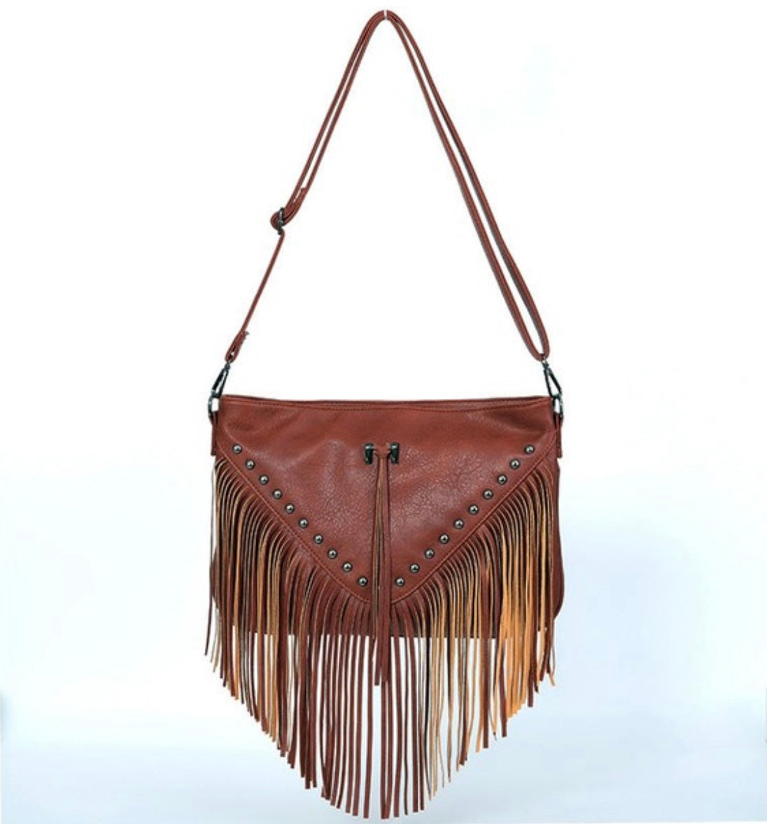 Fringe Leather Bag