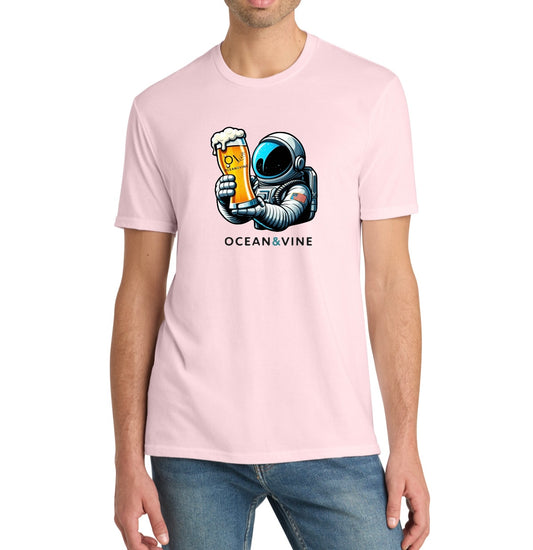 Beer Guy T-Shirt (Soft Pink)